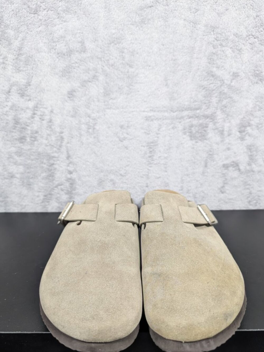 Universal Thread Betsy Clog Mule Flats Womens Size 9.5 Slip On Faux Leather - Picture 2 of 9